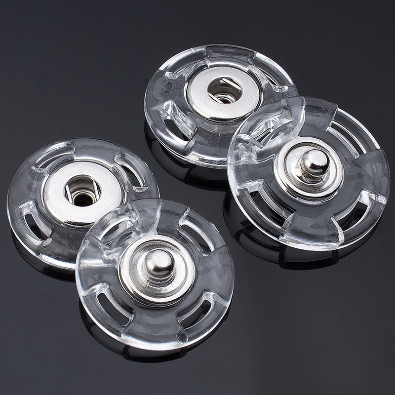 High-End Hidden Button Coat for Baby Girls, Inner Button, Invisible Snap Button, Versatile Transparent Button