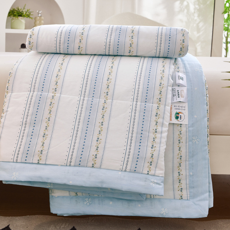 Amazon Temu Cross-Border Home Textiles Export Export Feather Velvet Quilt Winter Quilt Gift Quilt Tv Shopping Live Broadcast