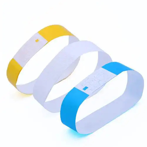 Weisheng Source Factory Disposable Dupont Paper Waterproof Concert Mall Annual Meeting Amusement Park Wristband Shenzhen
