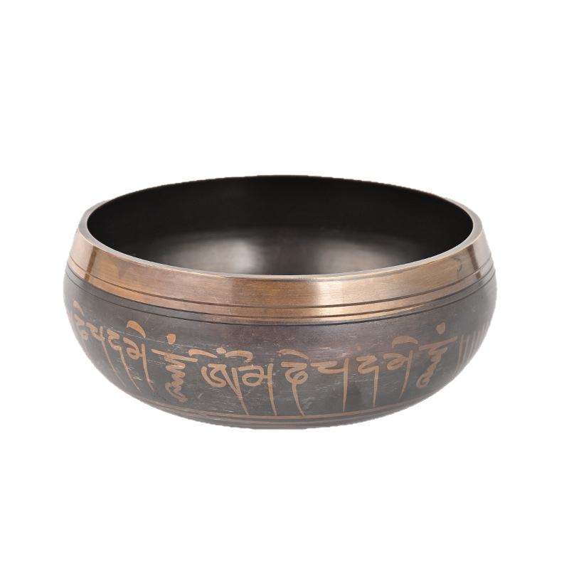 Nepalese Handmade Copper Prayer Bowls, Singing Bowls, Buddhist Sound Bowls, Copper Chimes, Yoga Bowls, Singing Bowls, Sound Therapy Ornaments