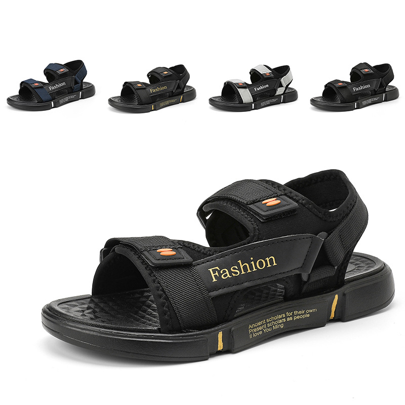 Летние мужские сандалии, модные спортивные обувь для активного отдыха, размеры 36-45, прочные, дышащие и противоскользящие