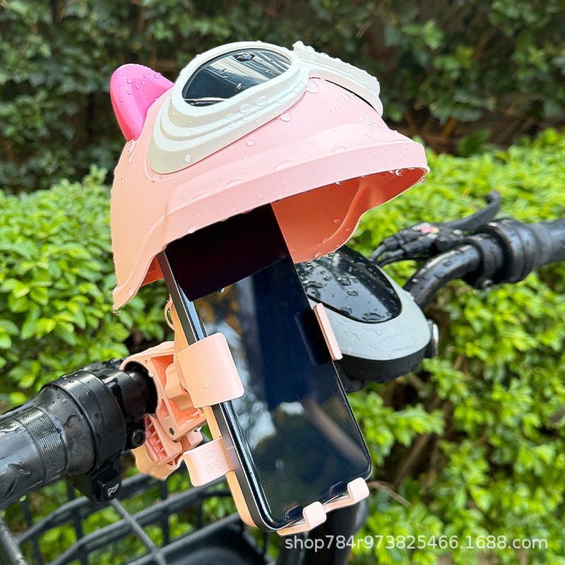 Новый держатель для мобильного телефона электромобиля, навигация, аккумулятор, мотоцикл, велосипед, дождевик, солнцезащитный козырек, держатель для мобильного телефона маленького шлема