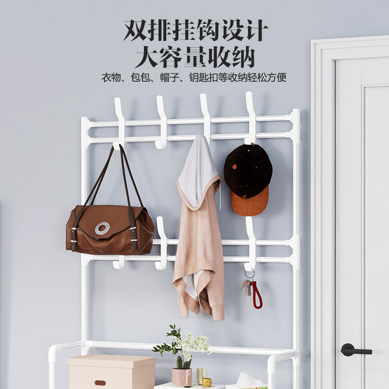 Shoe Rack Multi-layer Simple Household Dormitory Door Storage Coat Hood Shoe Cabinet Storage Rack Economical Explosive Rental Room