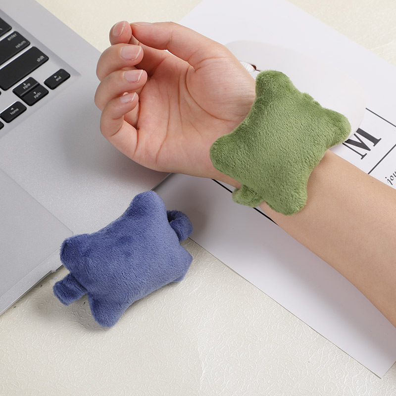Cross-border Decompression Mouse Pad Wrist Pad Girl's Wrist Pad Cute Student Office Desktop Keyboard Hand Pillow
