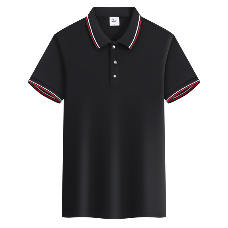 Short-sleeved overalls summer polo culture advertising shirt lapel t-shirt enterprise tooling embroidery printing custom logo