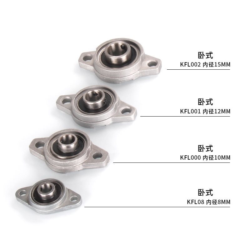 3D Printer Accessories Single Row Vertical Horizontal T8 Screw Bracket Trapezoidal Screw Support Seat Kp08 Kfl000