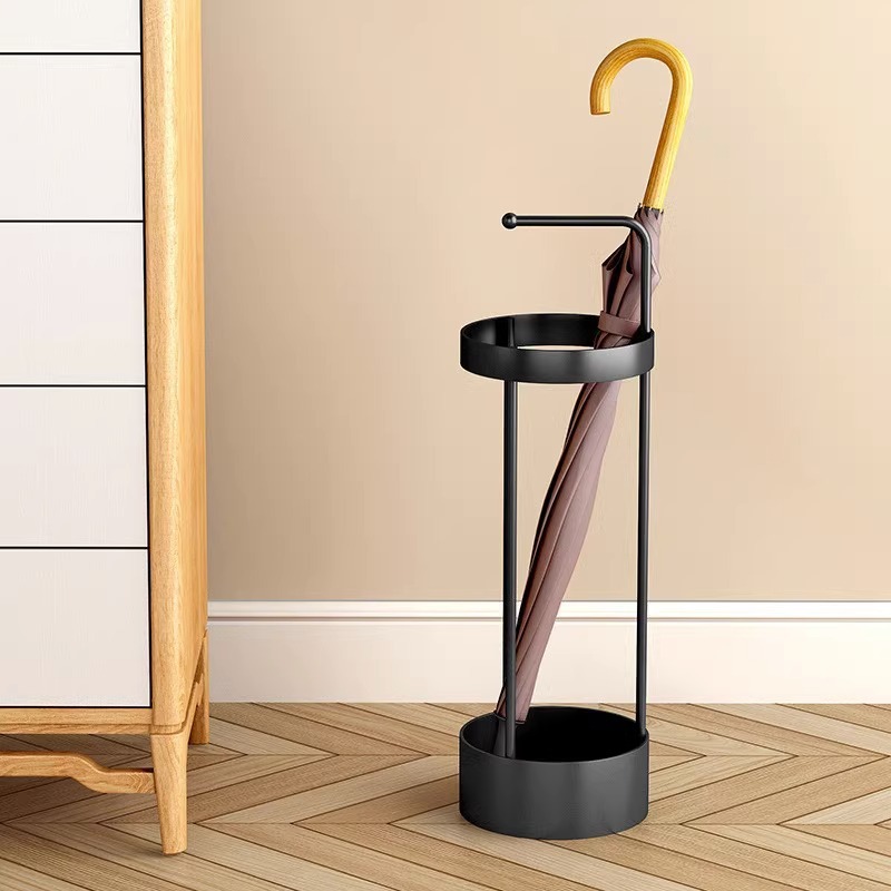 Household door umbrella rack storage rack umbrella tube commercial entrance draining umbrella bucket umbrella rack household storage rack umbrella