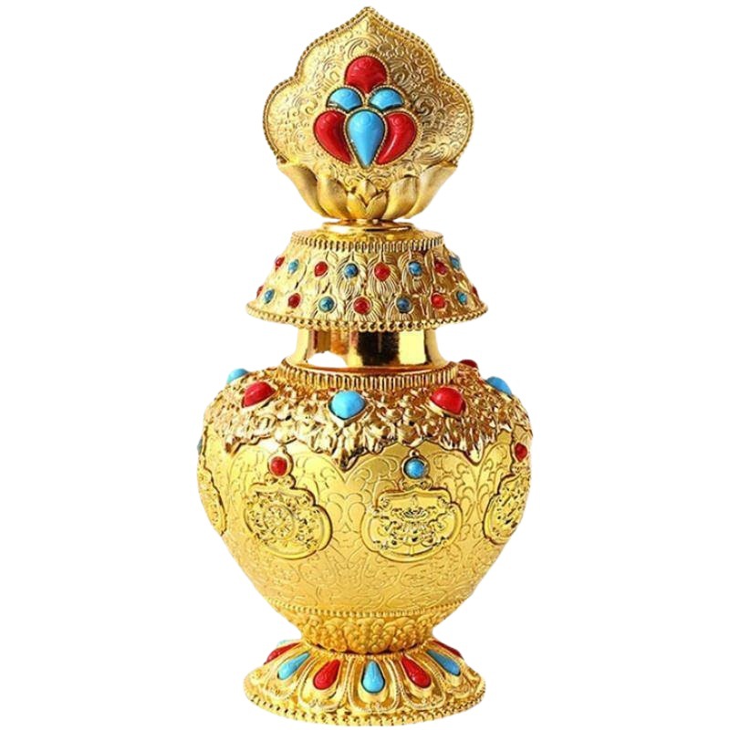 Xizang-Style Treasure Vase, Dragon King Treasure Vase, Wealth God Mani Vase, Eight Auspicious Ornaments