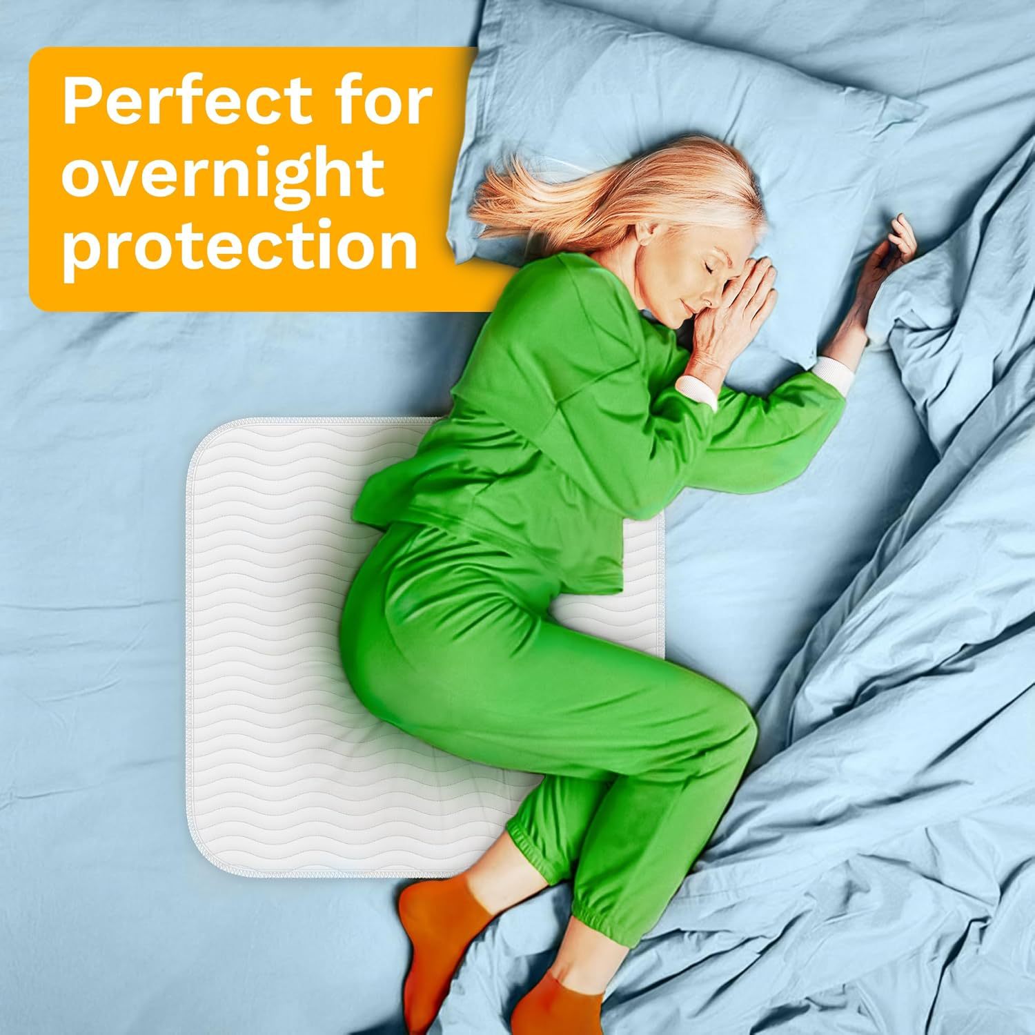 Non-Slip Leak-Isolated Thickened Diaper Mat Pet Care Adult Incontinence Mattress Washable Mat Postpartum Care Mat