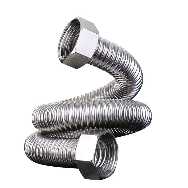 1 inch corrugated pipe 304 stainless steel central air conditioning water pump boiler special corrugated pipe cold and hot metal hose DN25