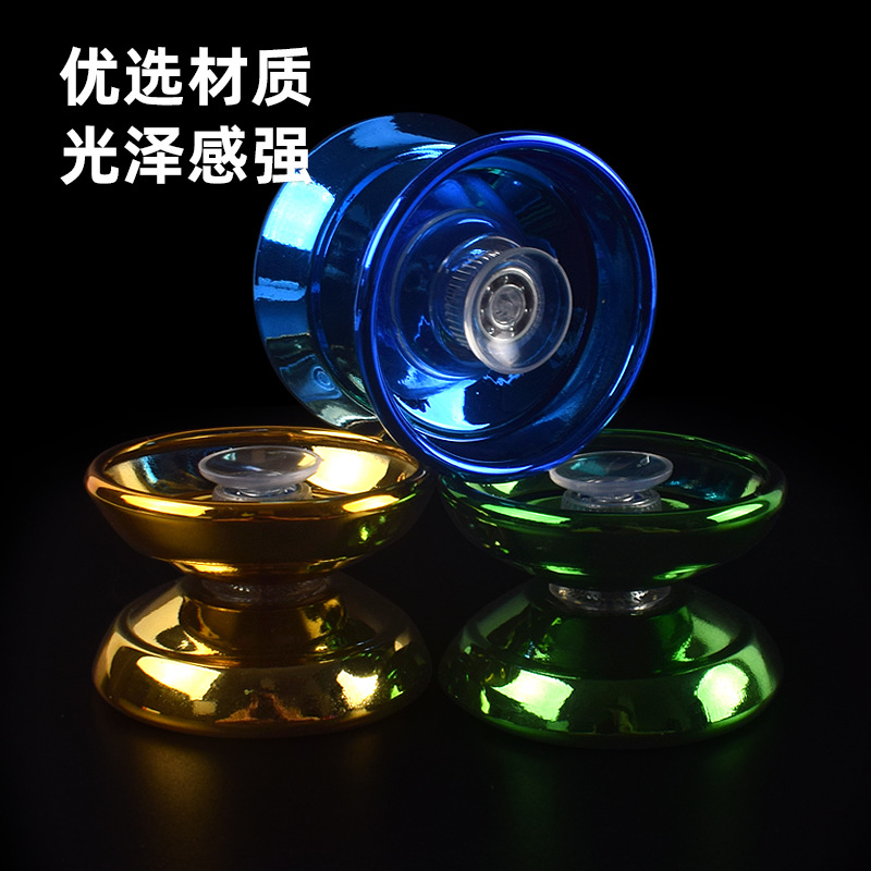 Export cross-border e-commerce children's alloy metal yo-yo drop-resistant three-axis YOYO yo-yo educational toy gift