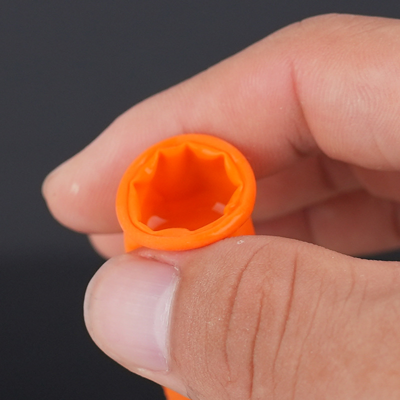 Wholesale disposable non-slip finger cover thickened rubber finger cover non-slip rubber protective finger cover