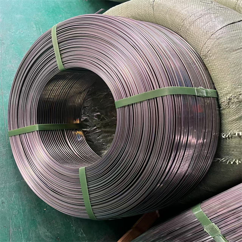 Flat Iron Wire Precision Flattened 3*6 3*8 3*10 5*10 Hardware Frame Flat Wire Low Carbon Steel Flat Wire Square Wire