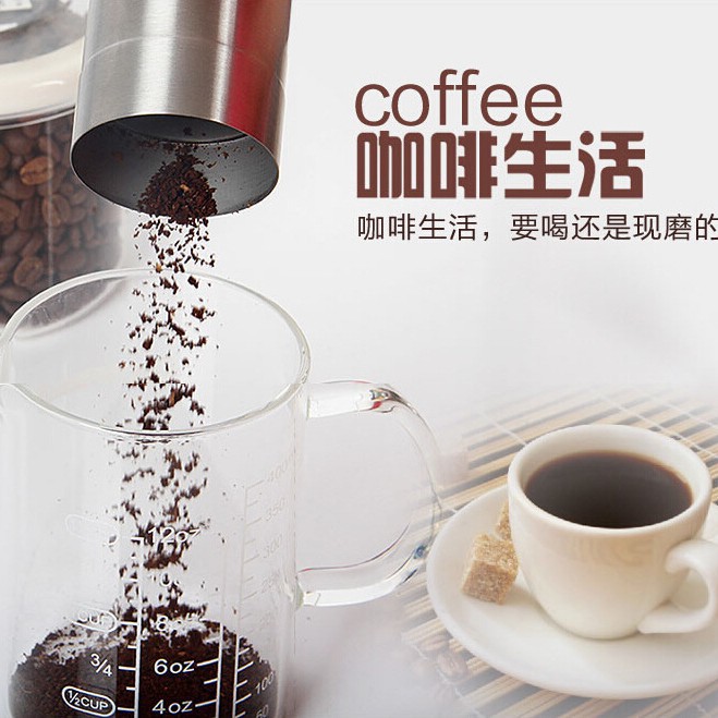 Amazon in stock Stainless Steel 304 Hand Coffee Machine Coffee Grinder Hand Pepper Grinder Coffee Grinder