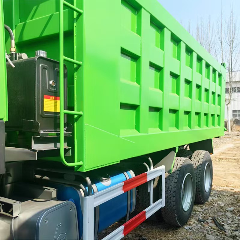 Export Heavy-Duty Howo Dump Truck Rear Eight-Wheel Dump Engineering Vehicle Mining Dump Truck Road Truck in Stock