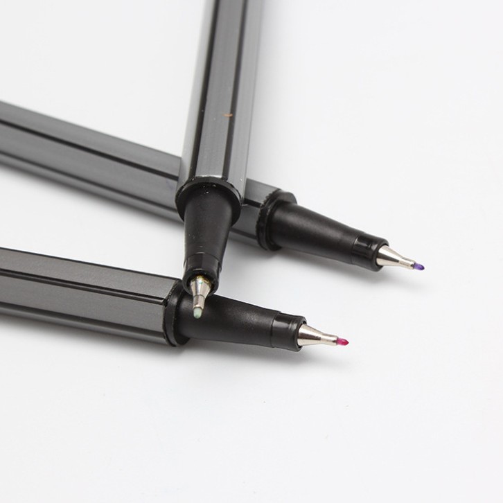 Colored Pen Outline Pen 0.4mm Multi-Colorful Stroke Watercolor Pen Set to Make Pen Barrel Strip Outline Gift Signature