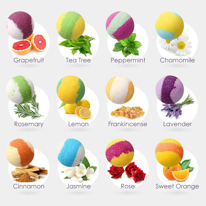 Кросс-бордерный шар для ванны с эфирным маслом ароматерапия набор аромат взрывные соляные бомбочки для ванны