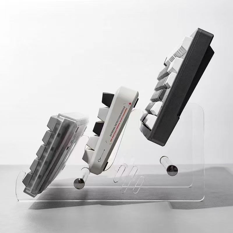 Acrylic Gaming Keyboard Stand Convenient Disassembly Stand Desktop Tray Elevated Computer Mechanical Keyboard Display Stand