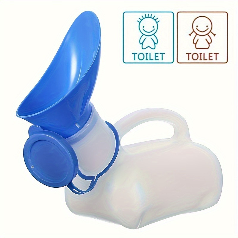 Manufacturer Supplies Medical Unisex Urinal 1000ml with Interface and Lid Car Urinal Kidsren's Urinal