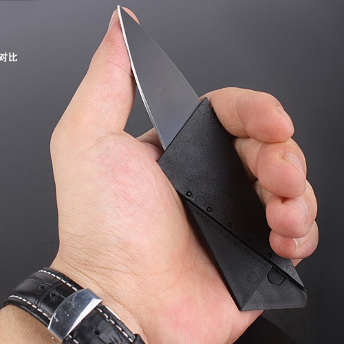 Factory Credit Card Folding Knife Mini Knife Fruit Knife Swiss Outdoor Card Knife Clothes Belt Gift