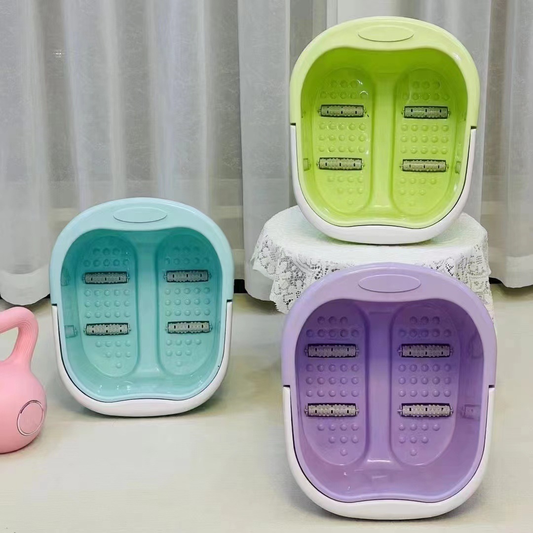 Пластиковое ведро для ванны для ног домашнее ведро с роликовым массажем оптовая продажа