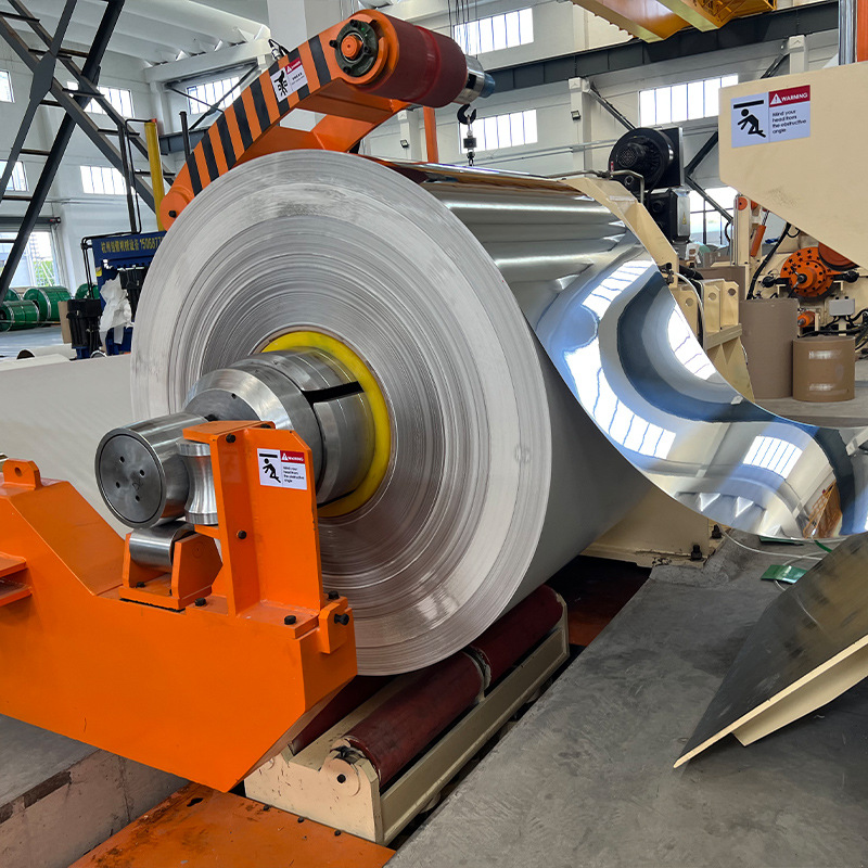 304 316L 310S Stainless Steel Original Roll Can Be Opened into Small Rolls and Whole Rolls Brushed Mirror Plated 1800mm 2000m