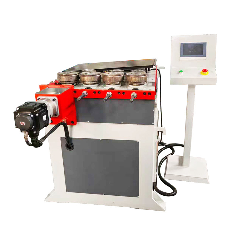 40-Type 7-Wheel Cnc Rounding Machine for Round Pipes, Special-Shaped Pipes, and Coils; Stainless Steel, Copper, Iron, Aluminum Pipe Machine Cnc Rounding