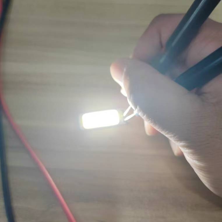 Intelligent Auxiliary Light Source Auxiliary Lamp Bead Led Lamp Bead Cob Supports Red and White Two-Color 13*35mm Magnetic Small Lighting