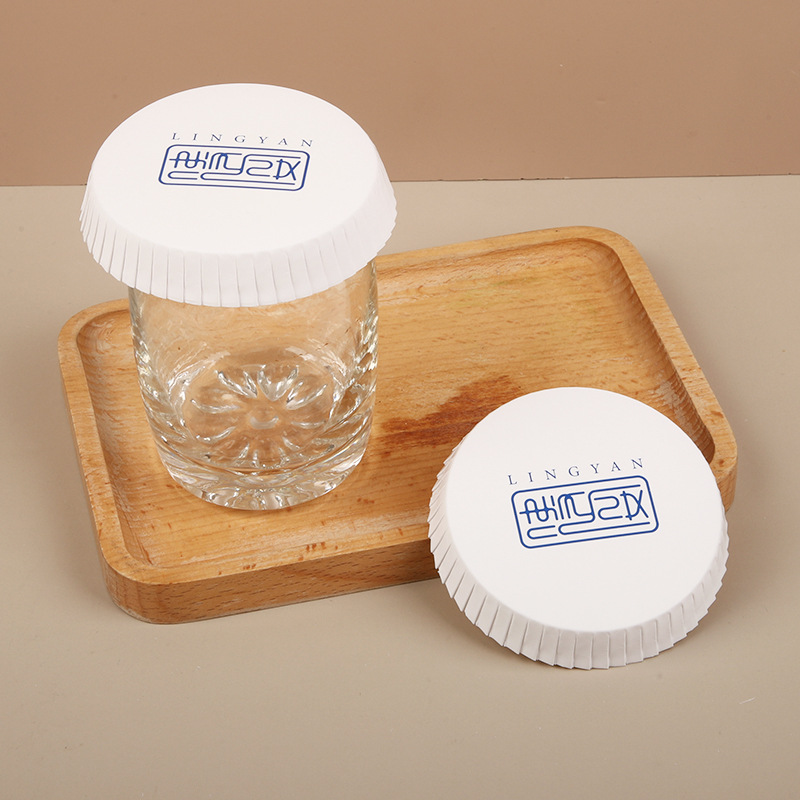 Hotel disposable absorbent coaster cup cover paper cup cover club homestay inn restaurant teahouse a large number of in stock