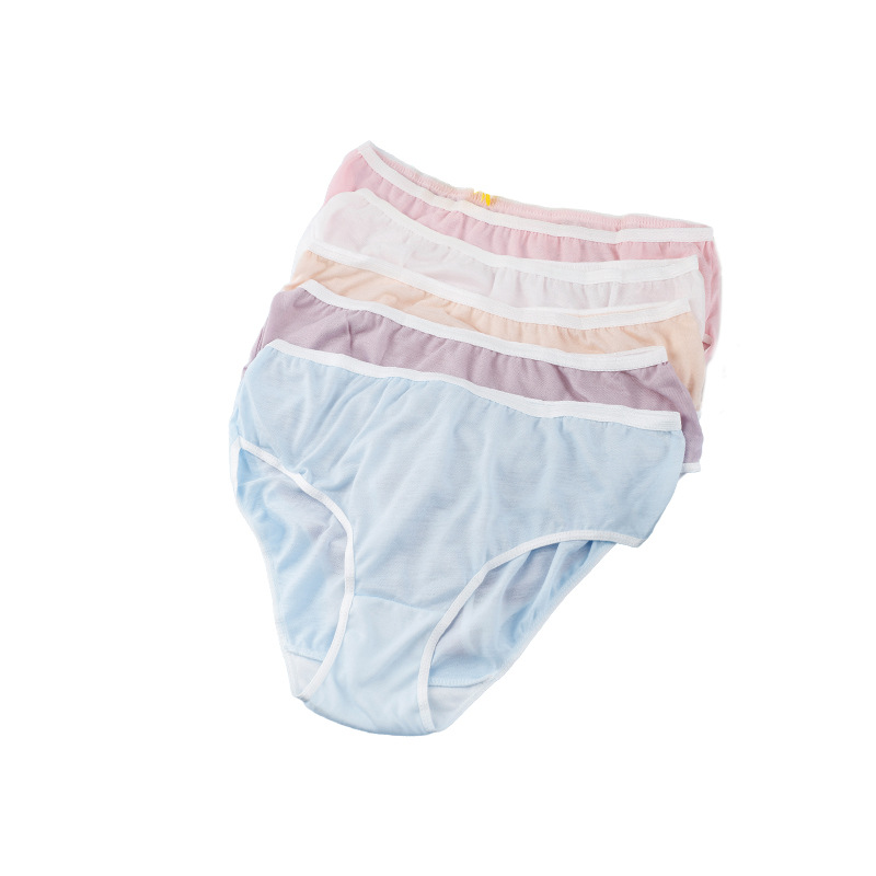 Disposable Colorful Women's Underwear for Business Trips, Sterile Travel Shorts, Maternity Postpartum Women's Large Size Daily Disposable Travel Shorts
