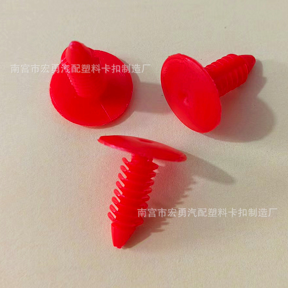 6mm hole 5.8 mm6.8 hole car fastener rivet plastic nylon plastic tree transparent rivet buckle