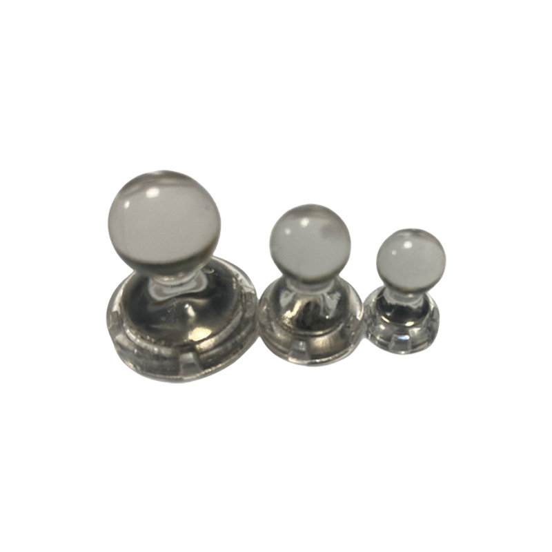 Colorful Transparent Neodymium Magnetic Pins Strong Magnet Thumbtacks Teaching Round Magnets Strong Magnetic Clasps