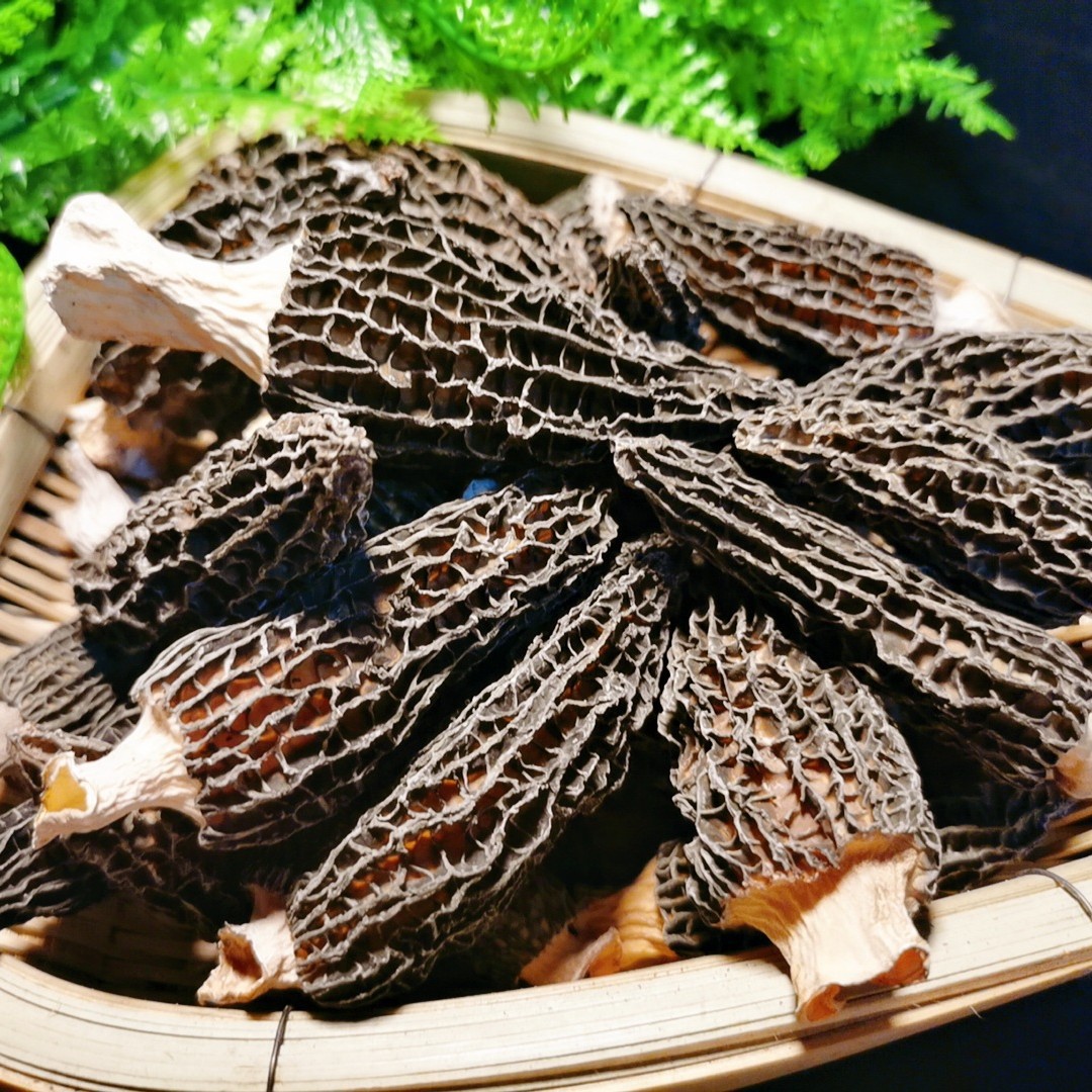 Yunnan Specialty Morel Dry Goods New Arrival Large Meat Special Gift Box Packaging Soup Ingredients Nutritious Delicious Colorful