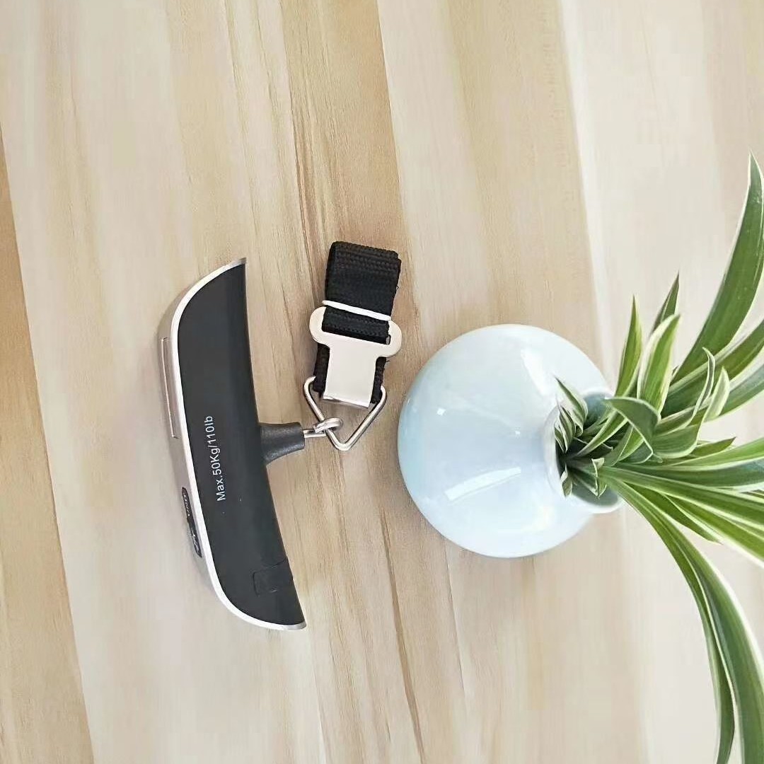 2025 Portable Scale Cross-Border Luggage Scale T-Shaped Digital Scale Express Scale 50kg Hand-Pulled Crane Scale