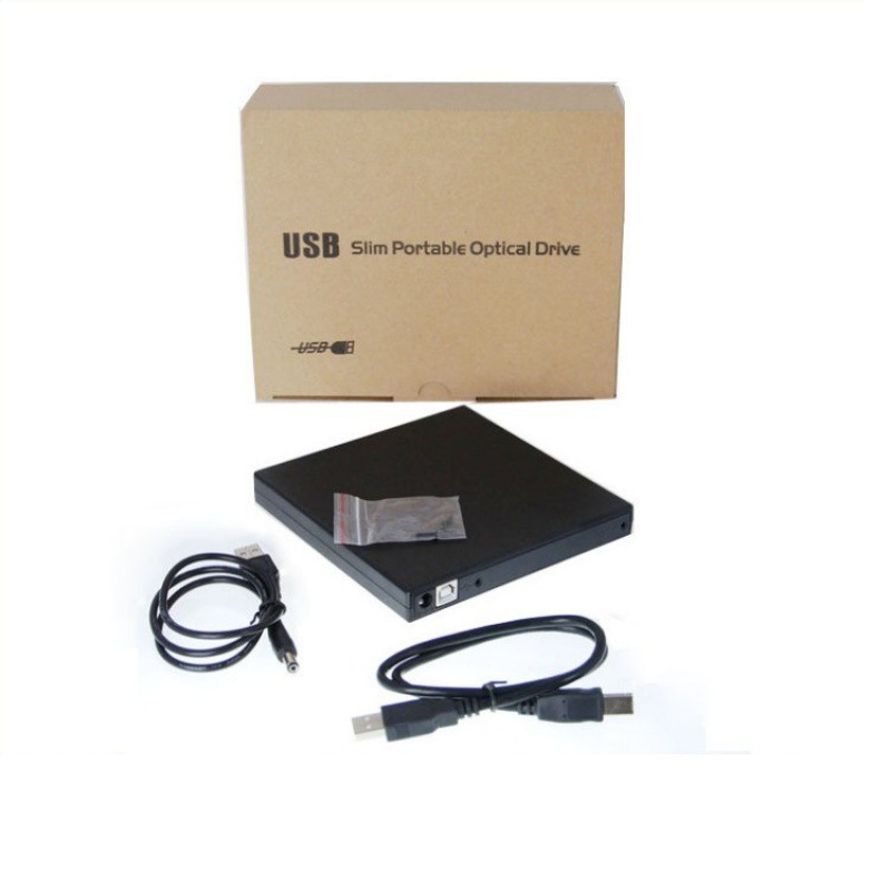 Portable 12.7 Optical Drive Box USB Mobile Kit Usb2.0 Notebook External Sata Serial Port Wholesale Cross-Border