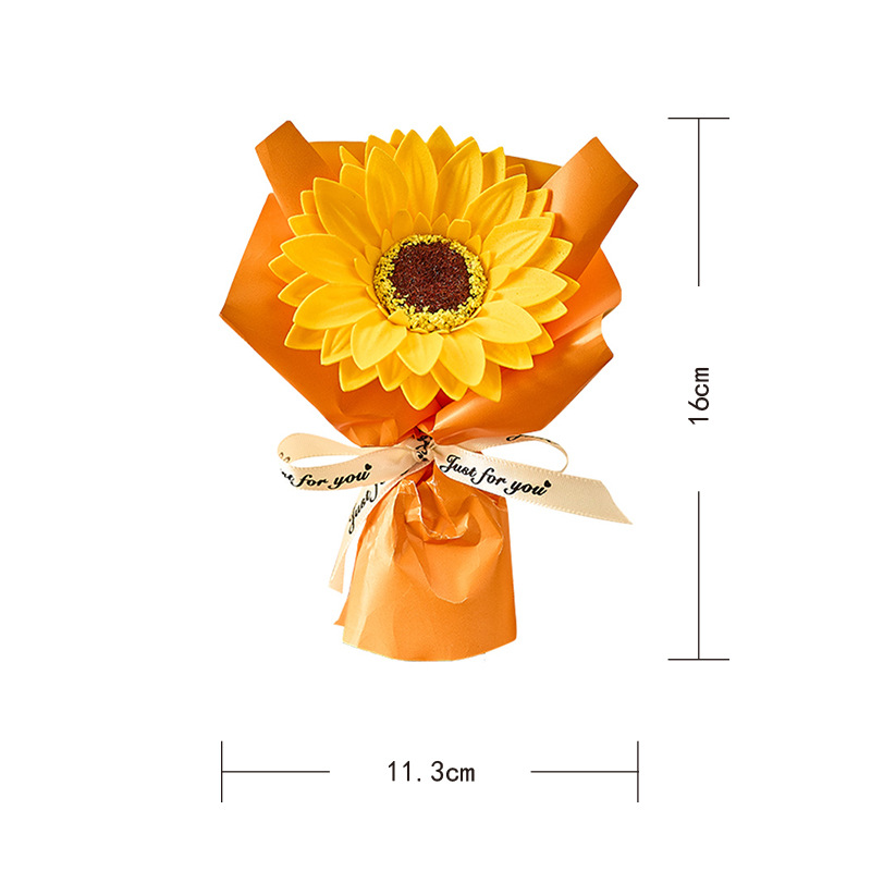 Graduation Season Souvenirs, Sunflowers, Gypsophila, Carnations, Dried Flowers, Immortal Flowers, Small Bouquets, Small Gifts, Wholesale