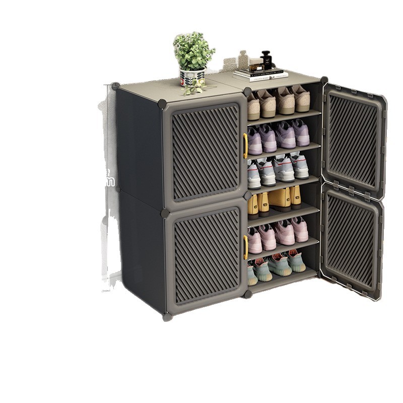 Shoe Rack New 2025 Bedroom Home Outside Shoe Rack Thickened Dustproof Storage Artifact Simple Door Small Shoe Cabinet