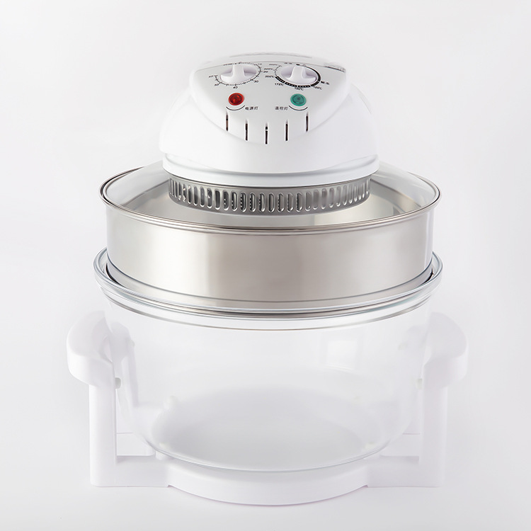 Cross-Border Export American Standard American Standard 110V European Standard British Standard Air Fryer Large Capacity Visual French Fries Machine Light Wave Oven