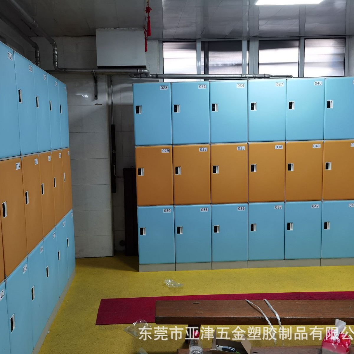 Abs Plastic Waterproof and Moisture-Proof Locker Bathroom Storage Cabinet Bathhouse Swimming Pool Cabinet Gym Locker