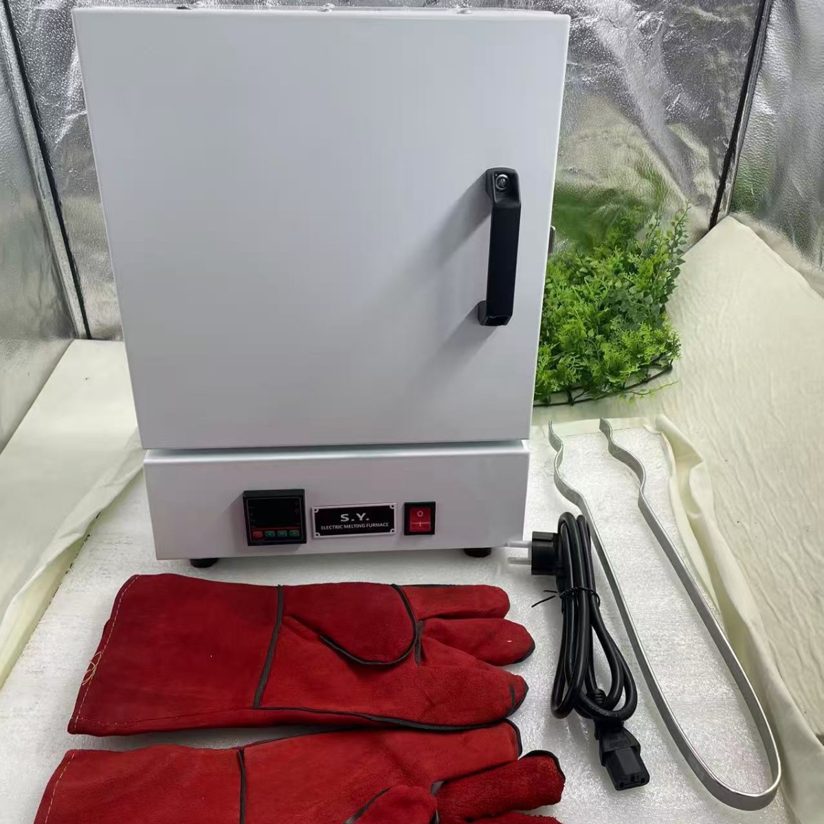 Интеллектуальная цифровая печь с контролем температуры для гипсовых форм Печь с постоянной температурой Интеллектуальная цифровая печь Четырехсторонний нагрев Печь устойчивая к высокотемпературной выпечке