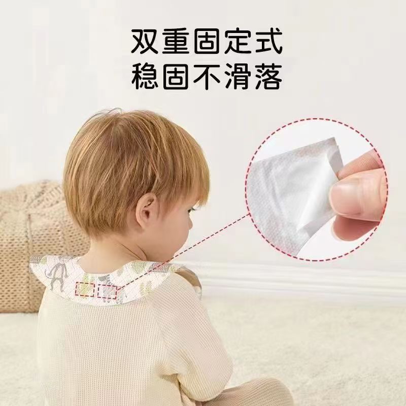 Disposable bib children's feeding bib disposable waterproof bib children's bib non-woven children's bib