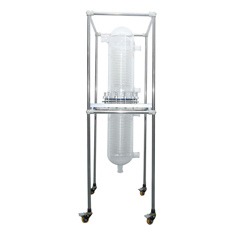 Glass Coil Condenser Glass Condenser Condenser Supports Custom Processing Heat Exchanger