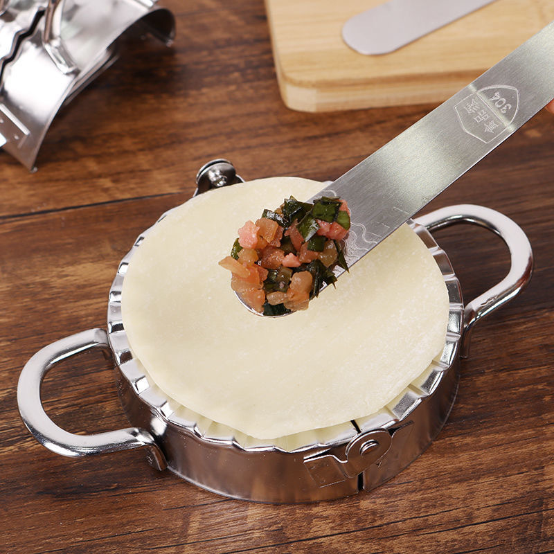 304 stainless steel dumpling spoon digging spoon household dumpling spoon tool wonton spoon shovel stick flat spoon