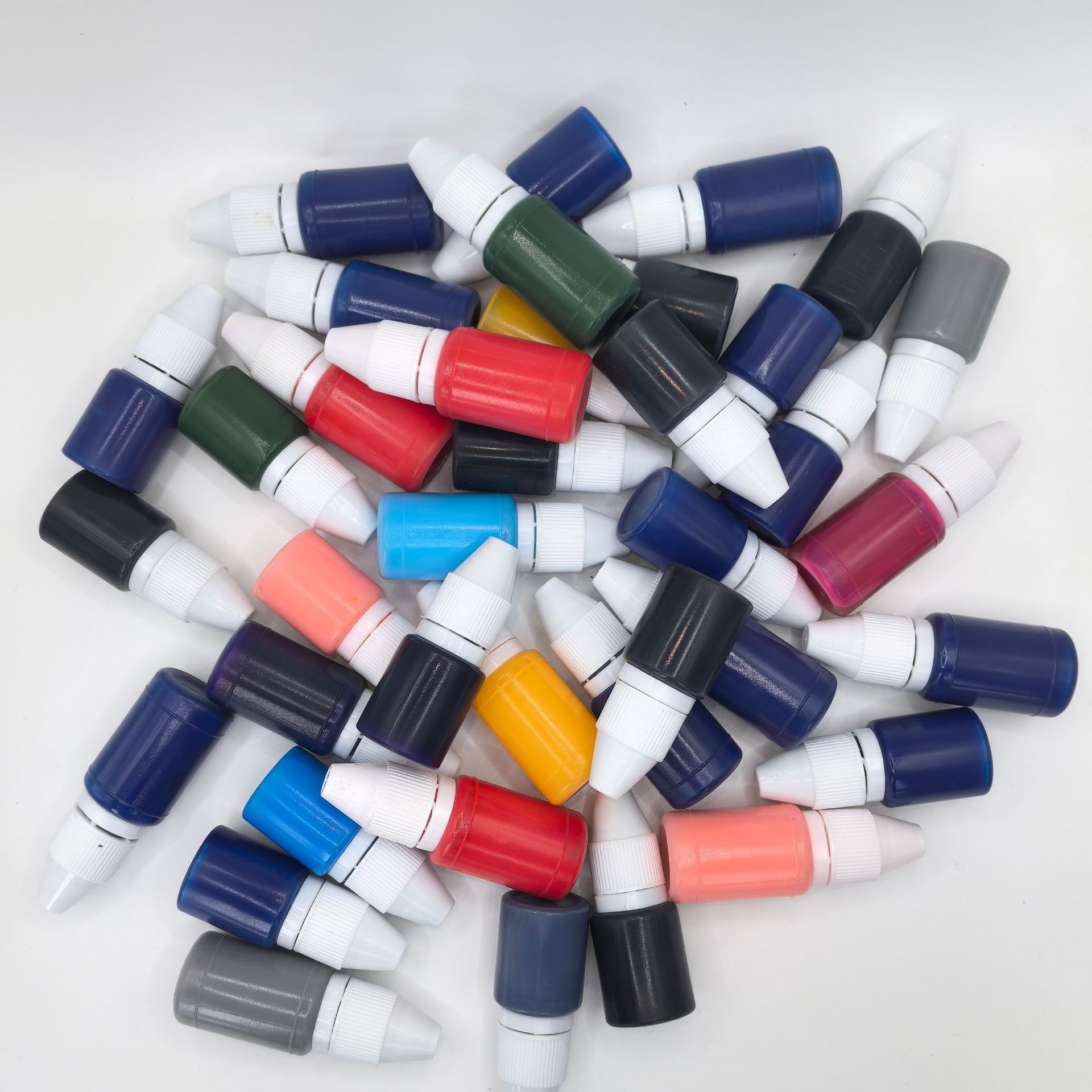 Yindehao Photosensitive Ink E-Commerce Model 10ml Small Bottle Colorful Ink 5ml Red Seal Oil Small Bottle Free