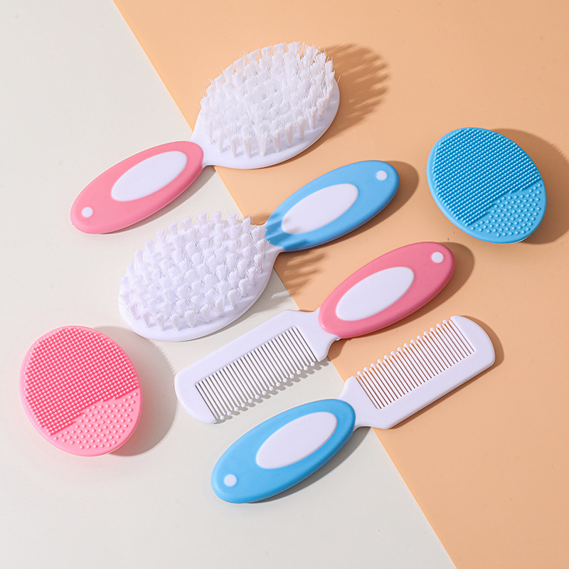 Baby Brush suit Combination Baby Shampoo Bath Brush Toothbrush Baby Care suit Maternal and Infant Products