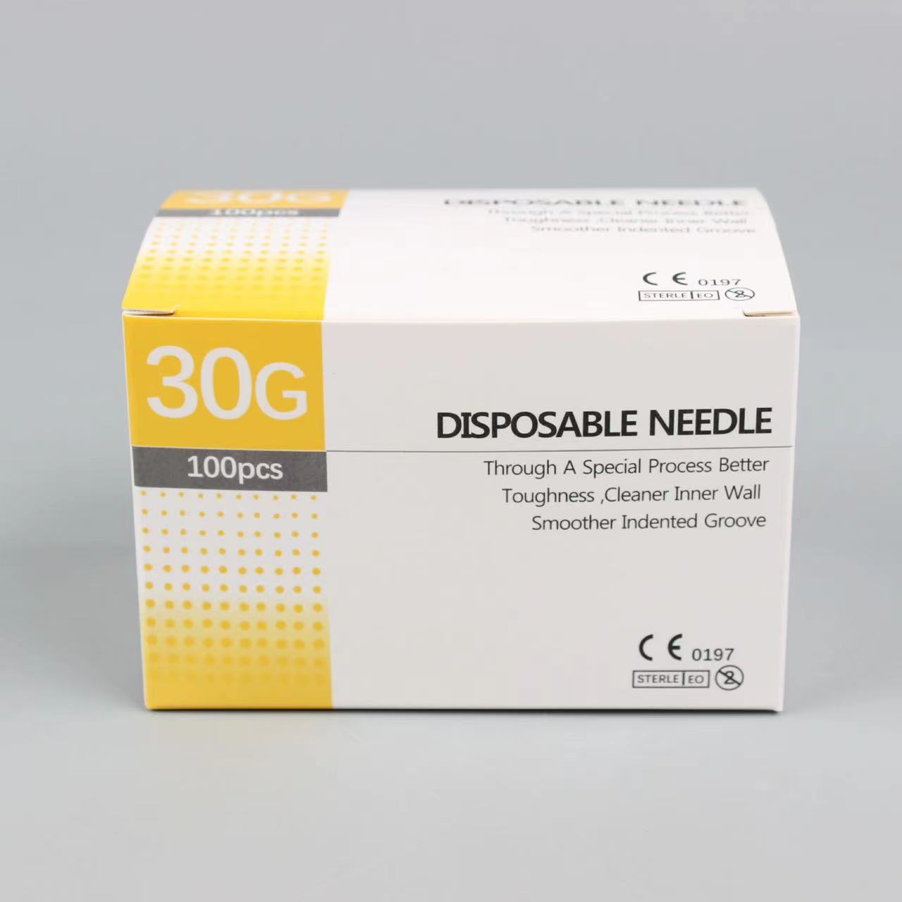 Foreign Trade Export Factory Meisu Needle 32G4Mm 34G2.5Mm Ultra-Fine Needle 30G13Mm Mosquito Needle