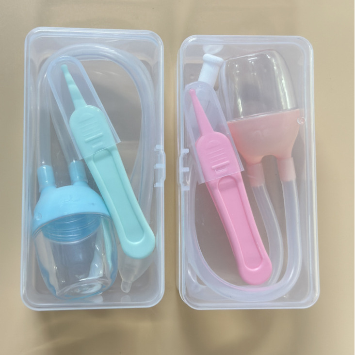 Source manufacturers nasal aspirator new children baby cleaning nose excrement sucking nose nasal congestion cleaner nasal aspirator