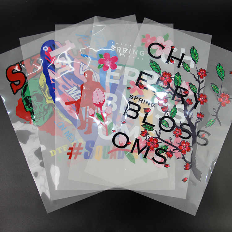 Source Manufacturer Dtf Double-Sided White Ink Heat Transfer Film Clothing Consumables Cold/Hot Tear A3-A4 Transfer Film Dtf Printing Film