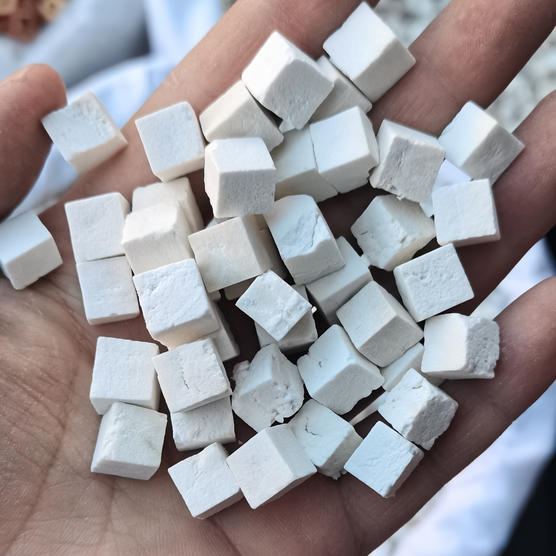 New Arrival Poria Cocos, Selected Poria Cocos Center Cubes, Anhui Traditional Chinese Medicine, White Poria Cocos Cubes, Poria Cocos Cubes, Bulk Wholesale