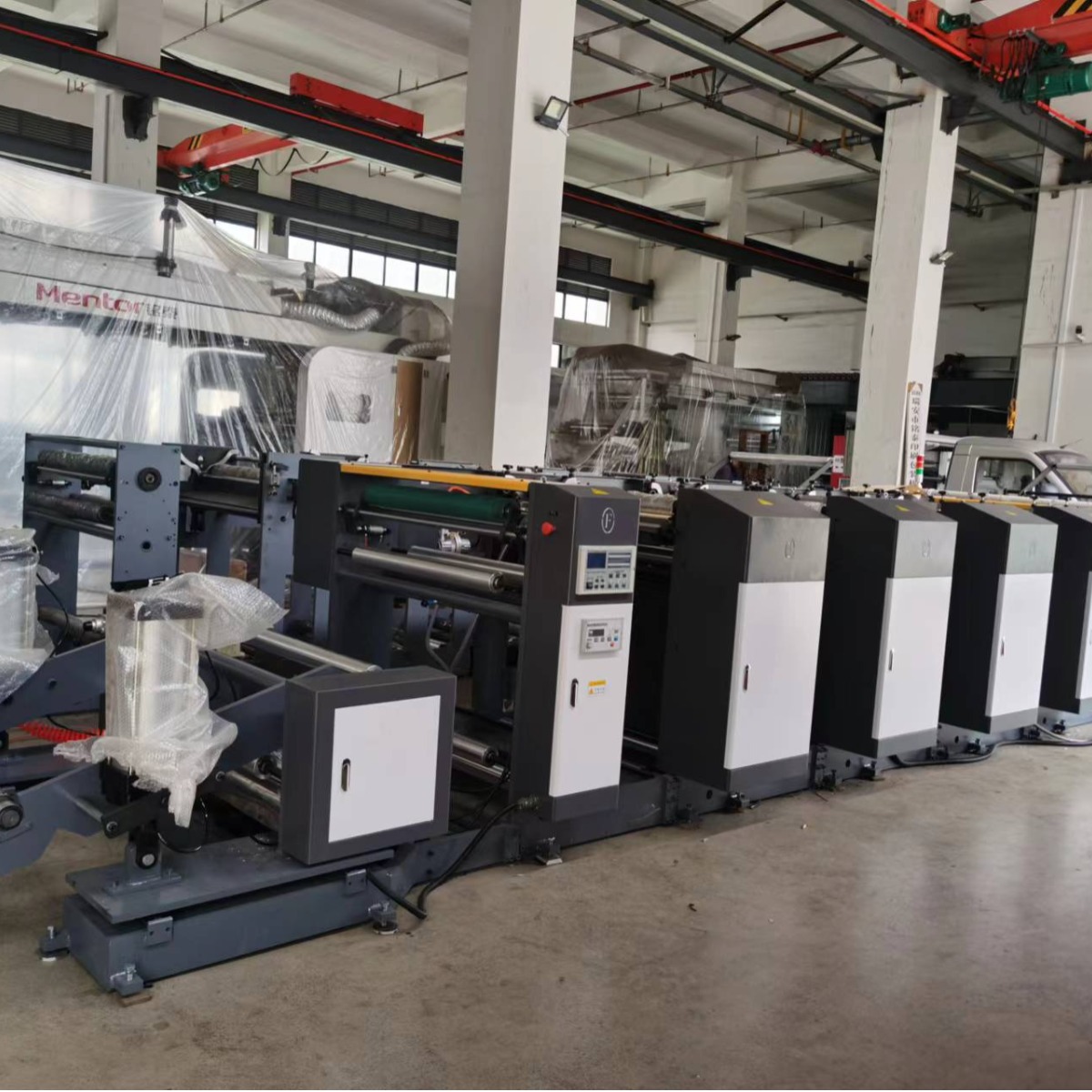 Nasal saliva disposable test paper flexo printing machine fast food plate paper cup paper roll paper unit type flexo printing machine